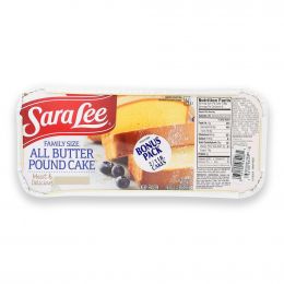 Sara Lee Classic Pound Butter Cake 2 Pack / 453 g / 15.9 oz