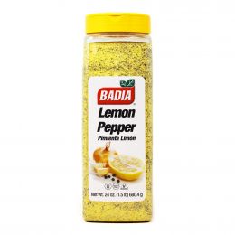 Badia Lemon Pepper - Ideal for Special Recipes 680.4 g / 24 oz