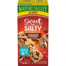 Nature Valley Sweet and Salty Almond Granola Bar 36 Units / 34 g / 1.2 oz