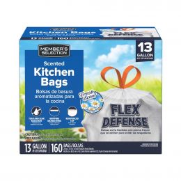 Selection Kitchen Trash Bag 160 Units / 49 L / 13 gal