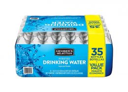 Selection Purified Water with Added Minerals 35 Units / 500 mL / 16.9 oz