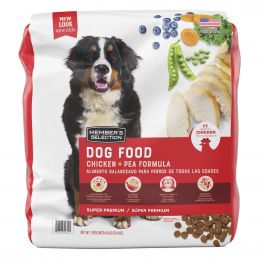 Selection Dog Food Chicken and Pea Formula 18.14 kg / 40 lb