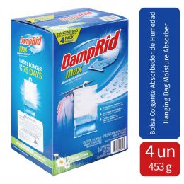 Damp Rid Moisture Reducer 4 Units / 453 g
