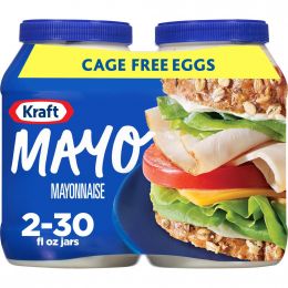 Kraft Cage-free Eggs Mayonnaise 2 Units / 887 mL / 30 oz