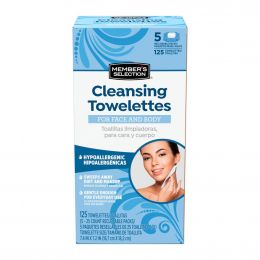 Selection Cleansing Facial Wipes 125 Units