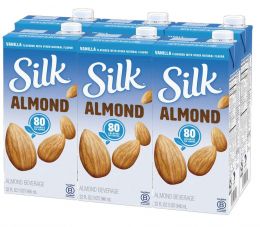 Silk Almond Beverage with Vanilla Flavor 6 Units / 946 mL / 32 oz