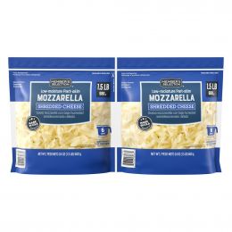 Selection Shredded Mozzarella Cheese 2 Units / 680 g / 1.5 lb