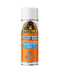 Gorilla Waterproof Patch &amp; Seal Spray, White, 14 Ounces