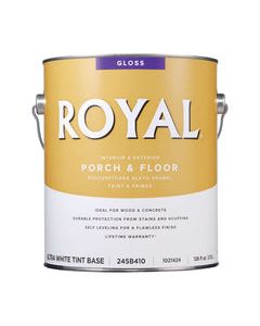 Royal Gloss Ultra White Base Porch &amp; Floor Alkyd Enamel 1 gal