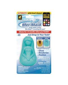 Mer-Maid No Scent Automatic Toilet Bowl Cleaner 4.58 oz Solid