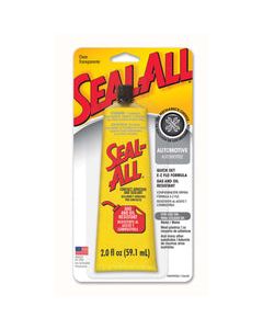 Seal-All Gas &amp; Oil Resistant High Strength Liquid Gas and Oil Resistant Adhesive 2 oz