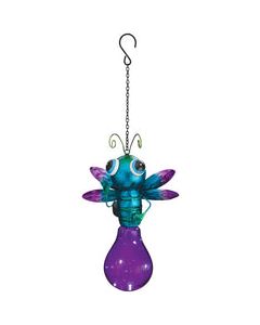 SOLAR FIREFLY LANTERN PURPLE