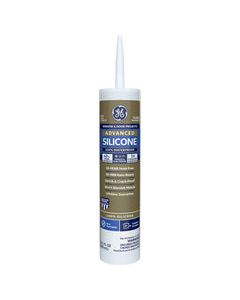 GE Advanced Clear Silicone 2 Window and Door Caulk Sealant 10.1 oz