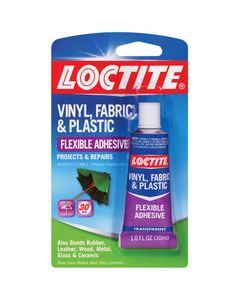 Loctite Vinyl, Fabric &amp; Plastic High Strength Polyurethane Flexible Adhesive 1 oz