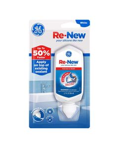 Loctite Re-New White Silicone Kitchen and Bath Caulk Sealant 3.3 oz