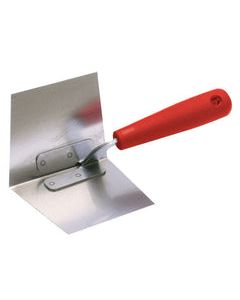 Marshalltown 4 in. W X 5 in. L Stainless Steel Corner Trowel