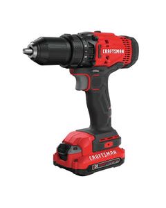 Craftsman 20 V 1/2 in. Brushed Cordless Compact Drill Kit (Battery &amp; Charger)