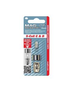 Maglite Mag-Num Star II 5-Cell C&amp; D Xenon Flashlight Bulb Bi-Pin Base