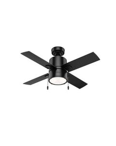 Hunter Beck 42 in. Matte Black LED Indoor Ceiling Fan