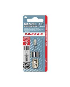 Maglite Mag-Num Star II 2-Cell C&amp; D Xenon Flashlight Bulb Bi-Pin Base