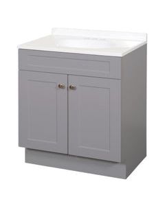 BATH VANITY GRAY 36&quot;W