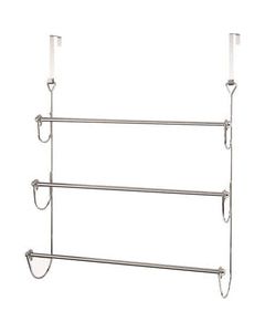 TOWEL BAR CHROME DOOR HANGER