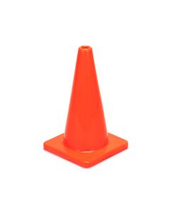 Home Plus Orange Safety Cone 18 in. H X 10.6 in. W