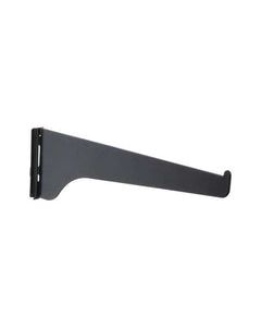 Knape &amp; Vogt Black Steel Regular Duty Bracket 16 Ga. 8 in. L 160 lb.