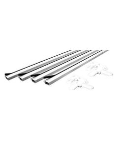 Prime-Line White Aluminum 5/16 in. W X 36 in. L Screen Frame Kit 1 pk