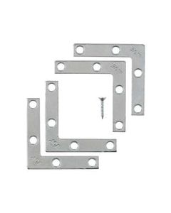 Ace 2 in. H x 2.75 in. W x 2 in. D Zinc Flat Corner Brace