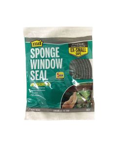 M-D Black Sponge Rubber Weather Stripping Tape For Auto and Marine 10 ft. L X 1/4 in.