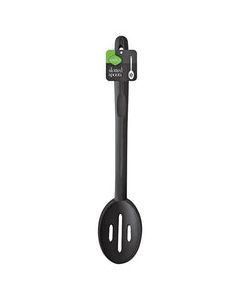 Cook&#039;s Kitchen 8247 Slotted Spoon, Nylon, Black