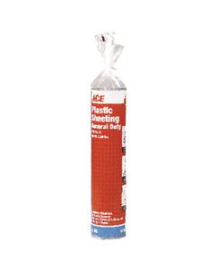 ACE Plastic Sheeting 3 mil x 10 ft. W x 25 ft. L Polyethylene Black