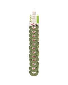VELCRO Brand 90594ACS Adjustable Plant Tie, 30 ft L, 1/2 in W, Green