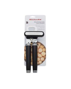 KitchenAid Black ABS/Stainless Steel Manual Bottle/Can Opener