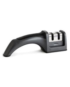 Core Kitchen  Stainless Steel Knife Sharpener, Gray
