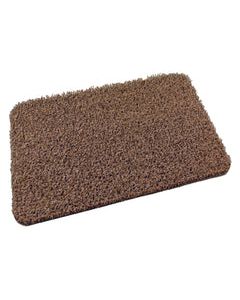 GrassWorx 24 in. L X 18 in. W Taupe Flair Nonslip Door Mat