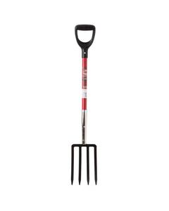 Ace 4 Tine Steel Spading Fork 30 in. Fiberglass Handle