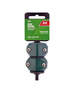 Ace 5/8 &amp; 3/4 in. Nylon/ABS Non-Threaded Female Hose Mender Clamp