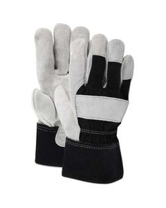 Men&#039;s Indoor/Outdoor Work Gloves Black/Gray XL 1 pair