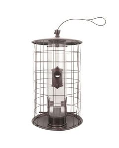 Perky-Pet The Preserve Wild Bird and Finch 3 lb Metal Wire Cage Bird Feeder 4 ports