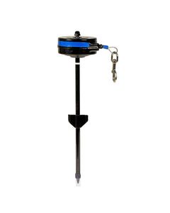 Howard Pet Blue Metal Tie Out Stake Medium