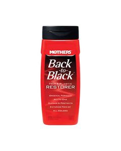 Mothers Back-To-Black Plastic and Trim Restorer Liquid 12 oz