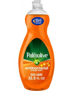 Palmolive Ultra Concentrated Antibacterial Liquid Dish Soap, Bundle of 6