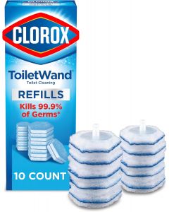Clorox ToiletWand Toilet Cleaner Refills 10 Count, Bundle of 3