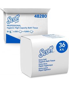 Scott Professional Scott® Hygienic High-Capacity Folded Bath Tissue