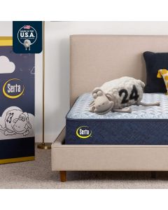 Serta Sleeptrue Medium 12&quot; King Hybrid Mattress in a
