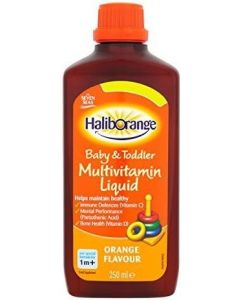 Haliborange Baby and Toddler Liquid Pack of 1, 250ml, Bundle of 2