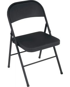 Cosco All Steel Folding Chair Black (4-pack) 4-pack