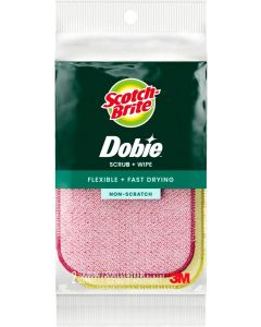 Scotch-Brite Dobie Scrub &amp; Wipe Cloths 2 Pack, Bundle of 8